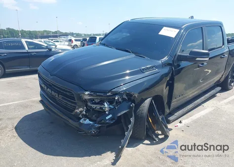 2019 Ram 1500 Big Horn from USA, damaged, VIN 1C6SRFFT0KN834298